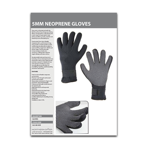 5mm Neoprene Gloves Datasheet